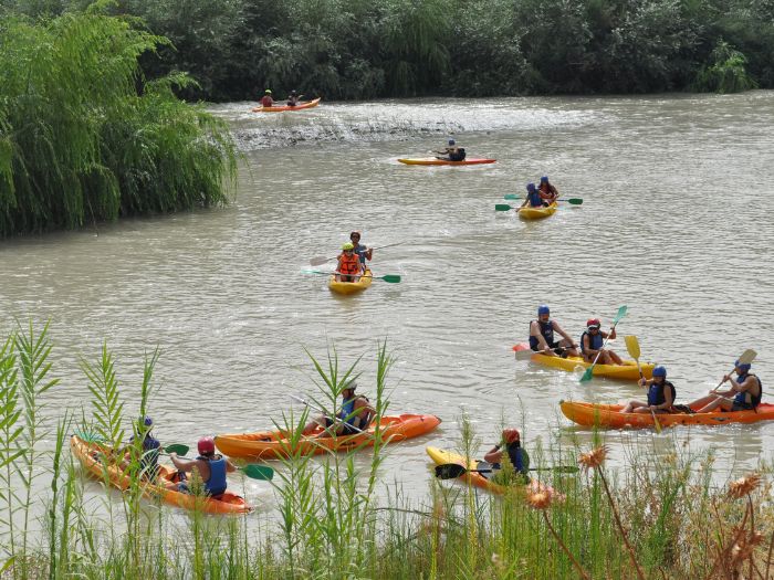 Kayak en Villafranca de Córdoba – TNT Aventura (Ruta de la Isla)