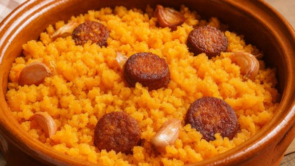 migas con chorizo villafranca de cordoba